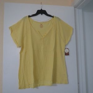 SIZE 3X(22W-24W) PAJAMA TOP/SLEEP TEE/NEW